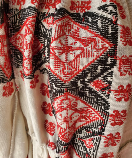 【Seek an nur】Romanian Vintage Embroidered Dress