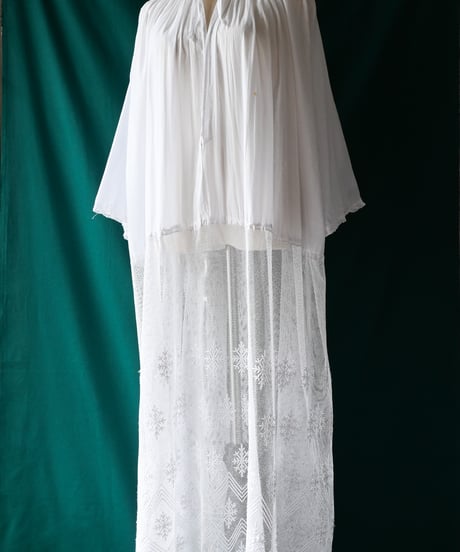 【Seek an nur】⁡1900's French Antique Church Smock