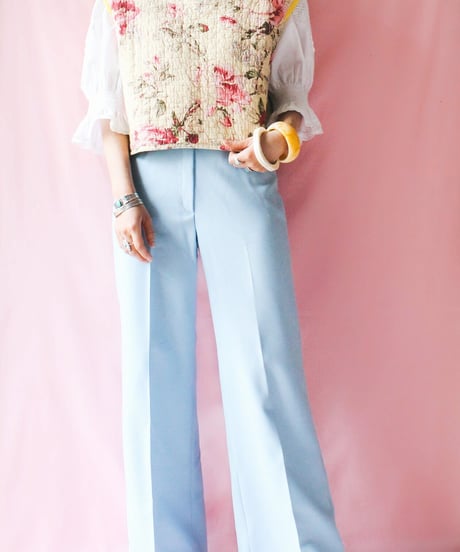 【tiny yearn】1970's Center Crease Slacks Pants