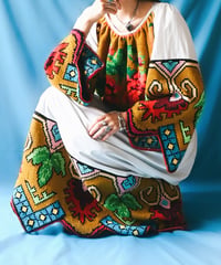 【tiny yearn】Romanian Vintage Embroidered Dress