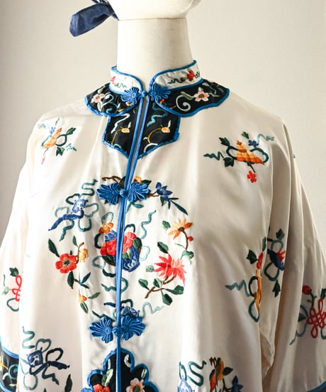 【curoam】1960-70's Vintage mandarin jacket