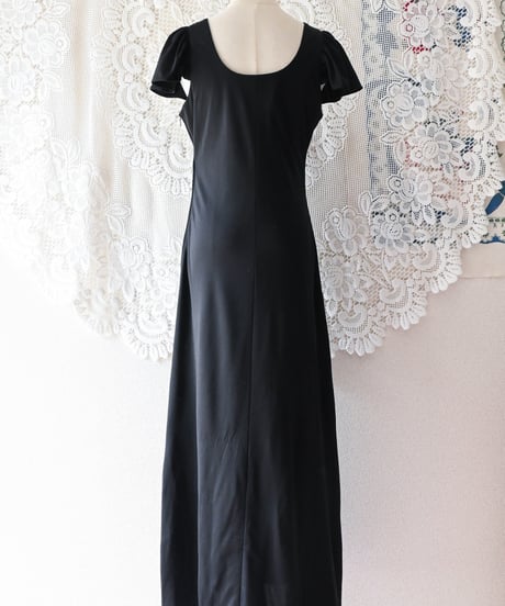 【Seek an nur】German Black Maxi Dress