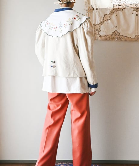 【Seek an nur】Tyrolean Linen Trachten Jacket