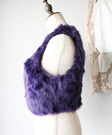 【Seek an nur】⁡Faux Fur Vest