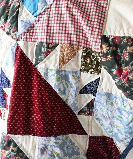 【tiny yearn】Crazy Quilted Patchwork Vest