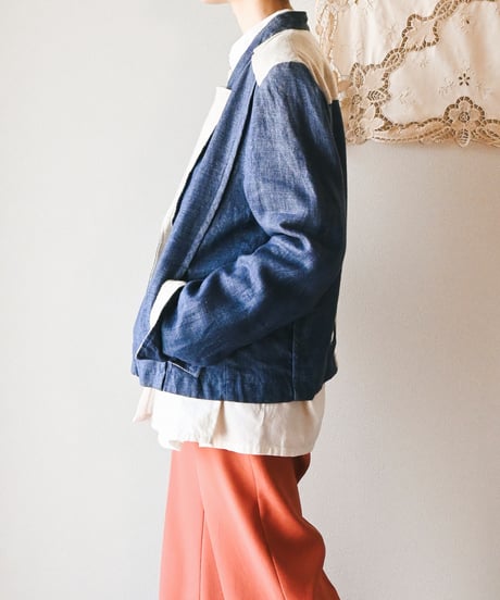 【Seek an nur】Tyrolean Linen Trachten Jacket
