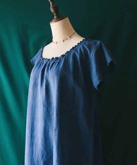 【Seek an nur】Early 20th c. French Linen Night Dress