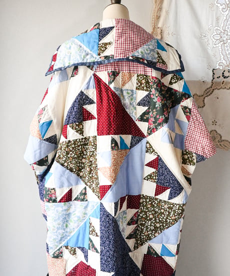 【tiny yearn】Crazy Quilted Patchwork Coat