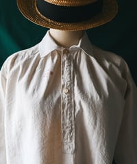 【Seek an nur】1900-20's French Antique Linen Smock