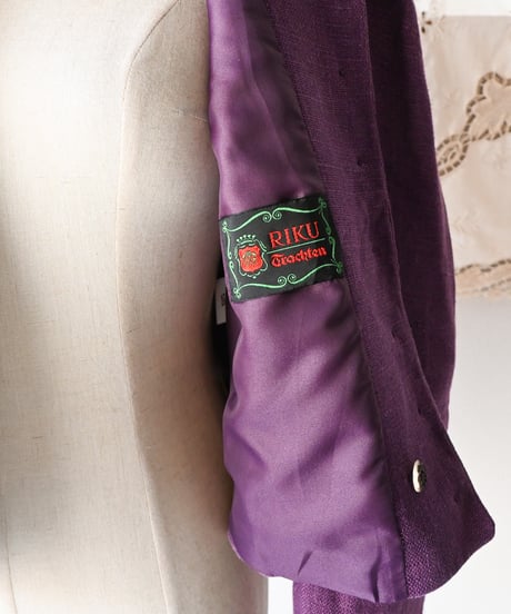 【Seek an nur】Tyrolean Linen Trachten Jacket