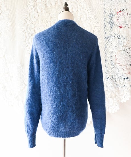 【Seek an nur】1960's Euro Mohair Knit Cardigan