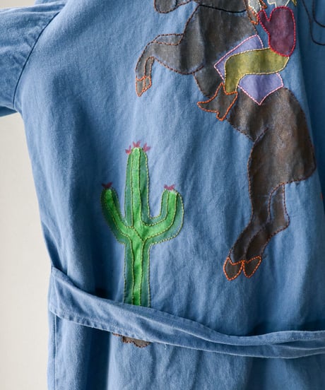 【tiny yearn】⁡70's German Embroidered Painted Work Coat
