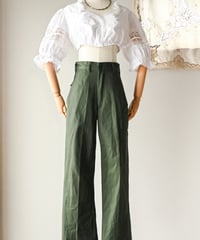 【Seek an nur】Dead stock 80's Belgium field pants