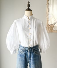【Seek an nur】Tyrolean linen trachten blouse