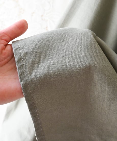 【Seek an nur】Tyrolean Cotton Over Shirt