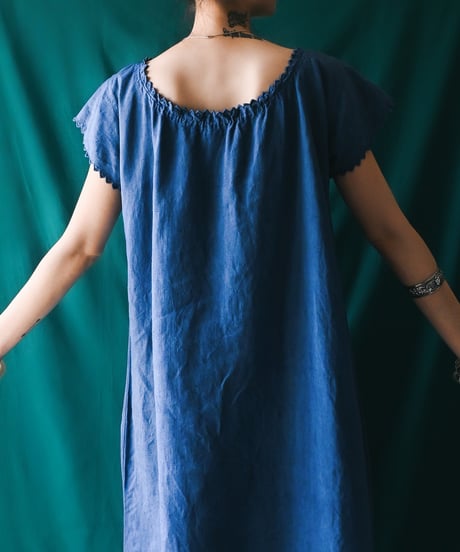 【Seek an nur】Early 20th c. French Linen Night Dress