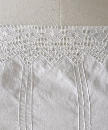 【Seek an nur】1900-10's antique night gown dress