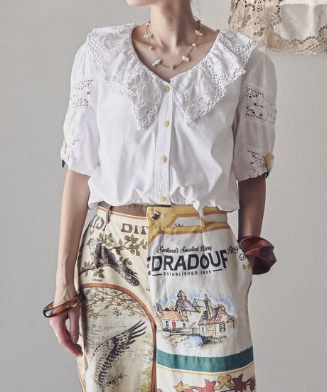 【Seek an nur】Euro lace dirndl blouse