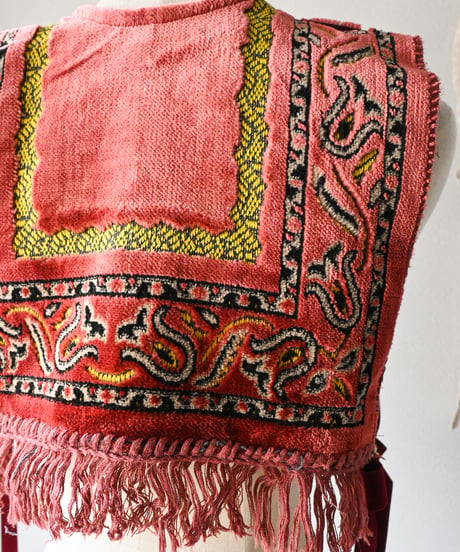 【tiny yearn】Arabian rug Bib Vest