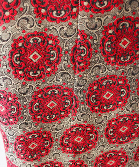 【Seek an nur】1970's Vintage German Jacquard Maxi Skirt