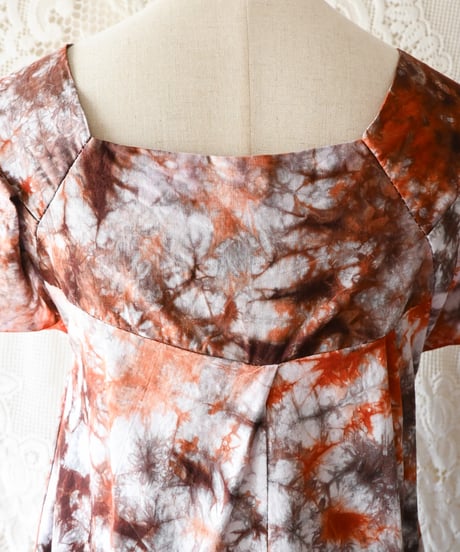 【tiny yearn】African Batik Maxi Dress