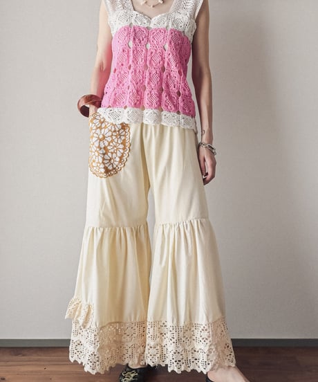【Seek an nur】Euro petticoat reworked pants