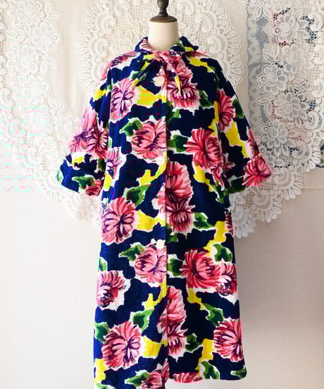 【tiny yearn】Vintage Euro Beach Pile Gown