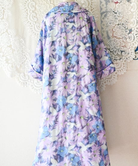 【tiny yearn】Vintage Euro Floral Night Gown