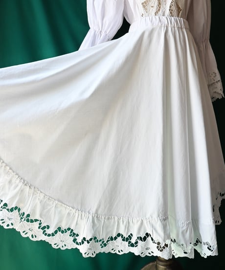 【Seek an nur】Romanian Vintage Traditional Cutwork Setup
