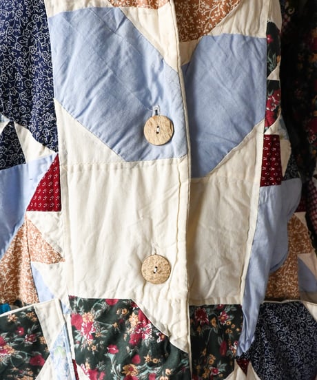 【tiny yearn】Crazy Quilted Patchwork Coat