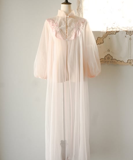 【Seek an nur】1970‘s USA sheer night gown