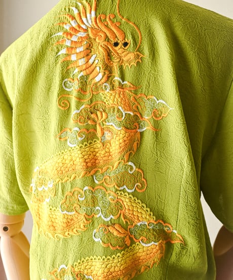 【curoam】Embroidered china blouse