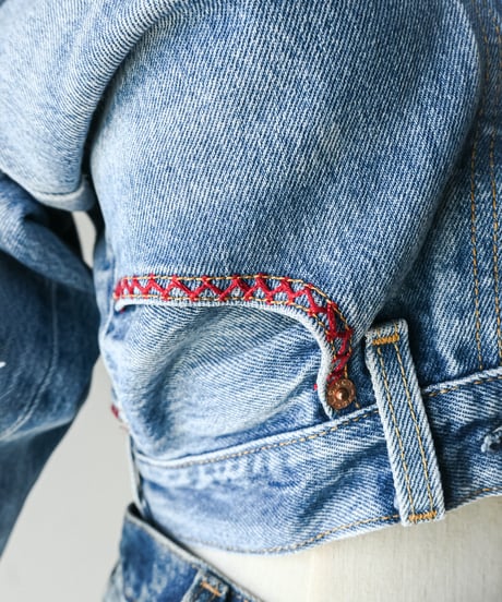 【curoam】Levi's denim pants reworked jacket
