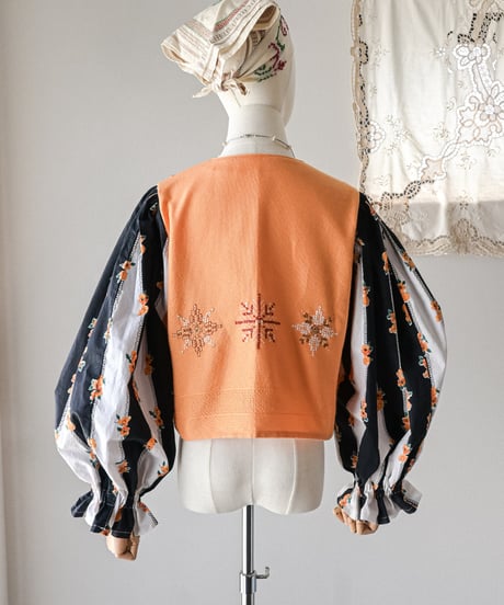 【curoam】Vintage Skirt Reworked Blouse