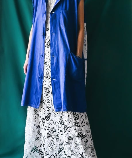 【Seek an nur】⁡Euro Work Cutoff Vest
