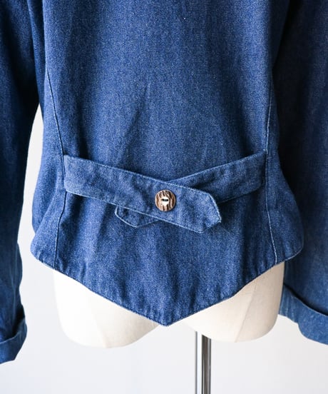 【Seek an nur】Tyrolean Denim Trachten Jacket