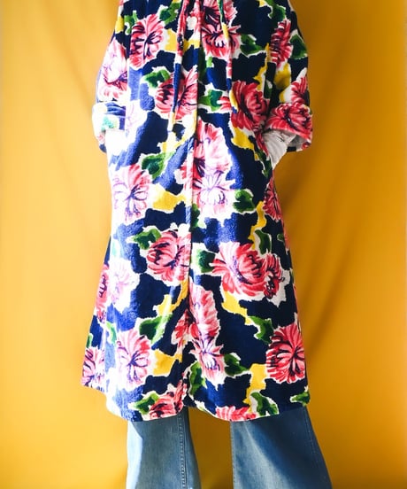 【tiny yearn】Vintage Euro Beach Pile Gown