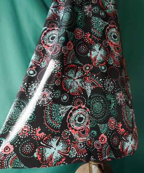 【Seek an nur】1970's Euro Art Maxi Dress