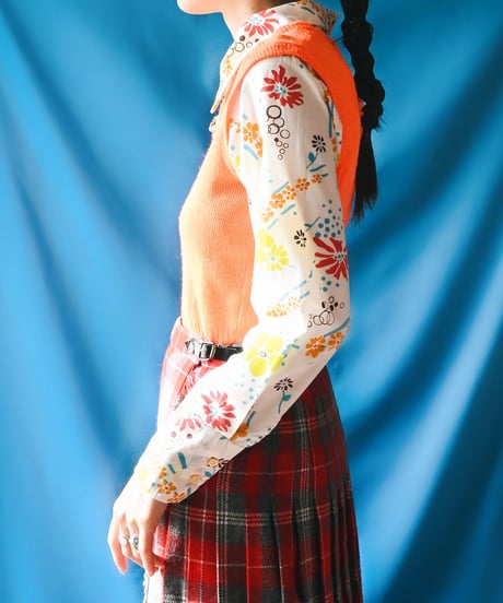 【tiny yearn】Euro Layered Design Knit Tops
