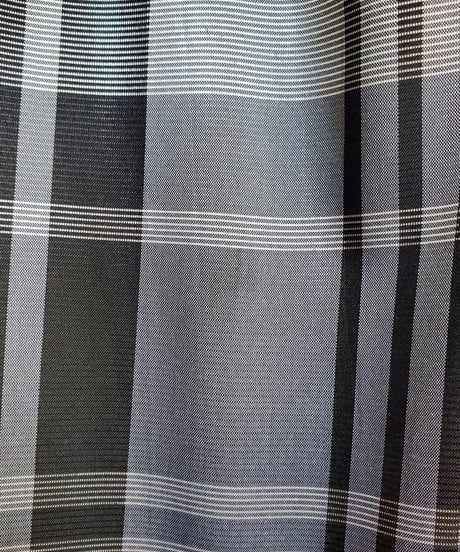 【Seek an nur】Euro Check Metallic Flare Skirt