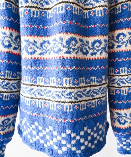 【tiny yearn】Nordic Jacquard Over Cardigan