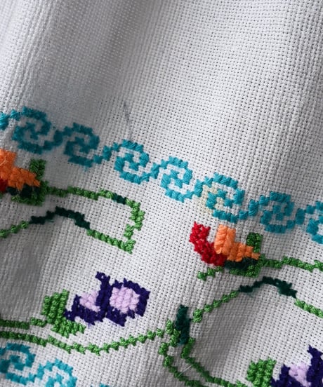 【Seek an nur】Romanian Vintage Embroidered Dress