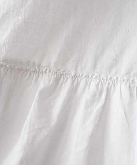 【Seek an nur】1900-20's antique cotton night dress