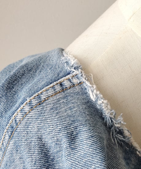 【curoam】Levi's denim pants reworked jacket