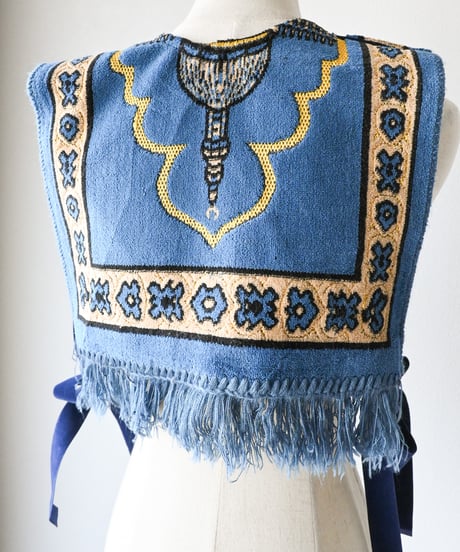 【tiny yearn】Arabian rug Bib Vest