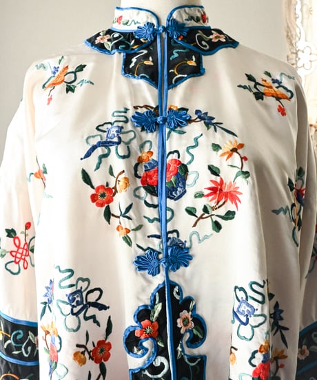 【curoam】1960-70's Vintage mandarin jacket