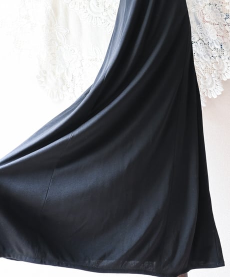 【Seek an nur】German Black Maxi Dress