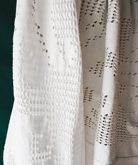 【Seek an nur】Romanian Vintage Crochet Folk Blouse