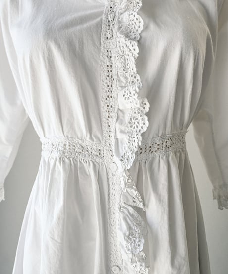 【Seek an nur】Early 20th c. night gown dress
