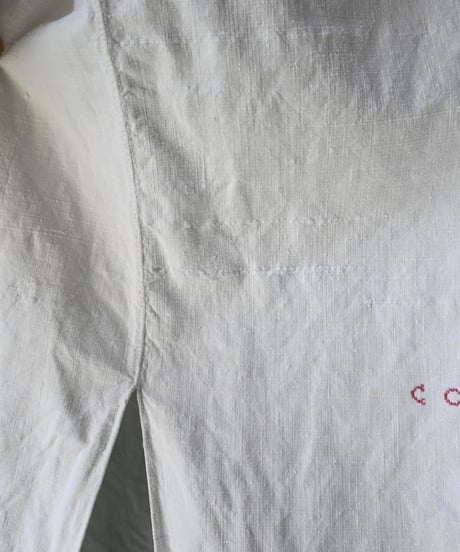 【Seek an nur】1890-1920's French Antique Linen Smock